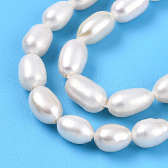 Natural Cultured Freshwater Pearl Beads Strands&nbsp;PEAR-N012-04T