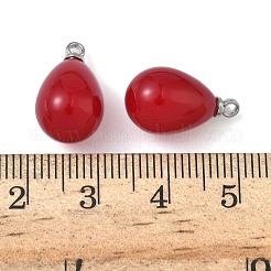 ABS Plastic Pearl Pendants&nbsp;FIND-Z105-02P