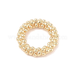 Brass Closed Jump Rings&nbsp;LS-KK-S369-02G-02