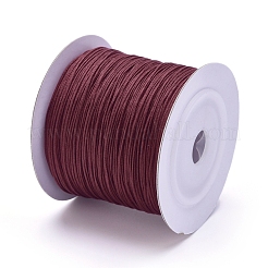 Nylon Braided Cord for Woven Jewelry Making Macrame Craft&nbsp;NWIR-D055-0.6mm-16