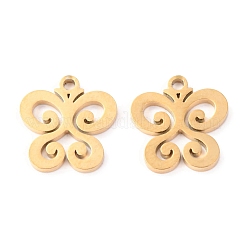 304 Stainless Steel Charms&nbsp;STAS-O142-08G