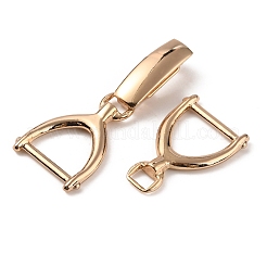Zinc Alloy Fold Over Clasps&nbsp;FIND-WH0032-09KCG