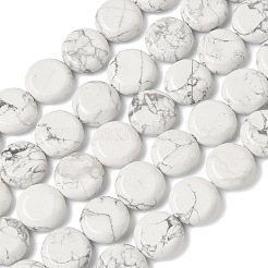 Natural Howlite Beads Strands&nbsp;G-L648-B17-15mm