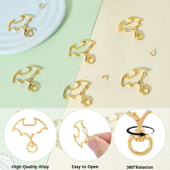 30 Sets Alloy Swivel Clasps&nbsp;FIND-SC0017-69G