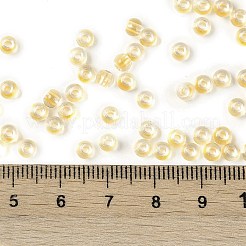 Transparent Inside Colours Glass Seed Beads&nbsp;SEED-A032-04B