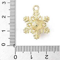 Christmas Alloy with Plastic Imitation Pearl Pendants&nbsp;LS-FIND-Z101-02G