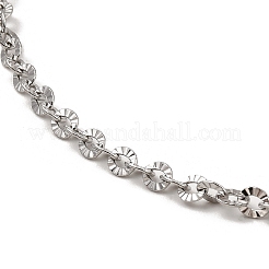 Non-Tarnish 304 Stainless Steel Boston Link Chain Necklace&nbsp;BJEW-B072-05P