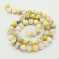 Natural Persian Jade Beads Strands&nbsp;G-D434-6mm-26