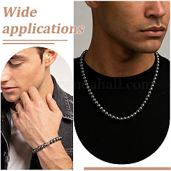 Synthetic Non-Magnetic Hematite Beads Strands&nbsp;G-ME0001-43A