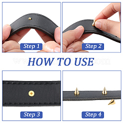 100Pcs Alloy Rivets&nbsp;FIND-GF0008-54G