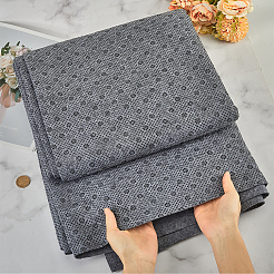 Plum Blossom Pattern Non-woven Polyester Anti-Skid Fabrics&nbsp;DIY-WH0453-90A