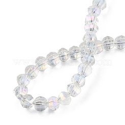 Electroplate Glass Beads Strands&nbsp;EGLA-S176-07B-A01