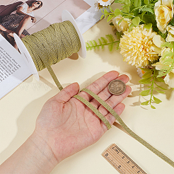 Flat Polyester Metallic Elastic Cord&nbsp;OCOR-BC0009-40A-01
