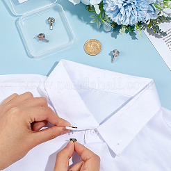 4Pcs Cross Alloy Lapel Pin Backs for Backpack Clothes&nbsp;JEWB-PH0001-85P