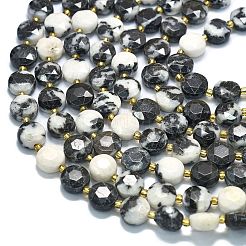 Natural Zebra Jasper Beads Strands&nbsp;G-C116-A122-01