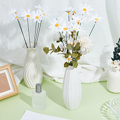 2Pcs Cloth Artificial Sunflower Decorative Garden Stakes&nbsp;DIY-CN0003-96