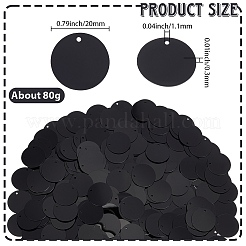 80g Plastic Paillette Pendants&nbsp;FIND-SC0020-96A-02