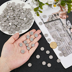 300Pcs Brass Rhinestones Cabochons&nbsp;FIND-FH0016-69