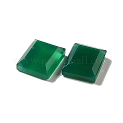 Dyed & Heated Natural Green Onyx Agate Cabochons&nbsp;G-G975-04B-02