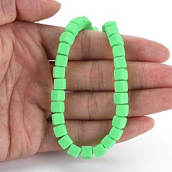 Handmade Polymer Clay Beads Strands&nbsp;X-CLAY-T020-09D