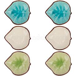 3Pcs 3 Colors Ceramic Dipping Bowls&nbsp;AJEW-CP0009-67