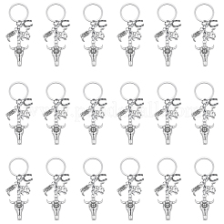 20Pcs Alloy Keychains&nbsp;KEYC-SC00027