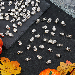 100Pcs Alloy European Beads&nbsp;FIND-FH0011-86