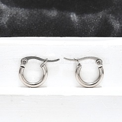 Tarnish Resistant 304 Stainless Steel Hoop Earrings&nbsp;EJEW-F105-36P
