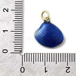 Brass Enamel Charms&nbsp;KK-A268-08G-04
