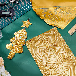 Rectangle Tinfoil Paper Sheets for Craft Engraving&nbsp;DIY-WH0671-302B-02