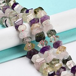 Natural Mixed Quartz Beads Strands&nbsp;G-D091-A04