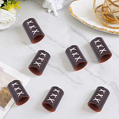 20Pcs PU Leather Cord Ends&nbsp;FIND-CL0002-36