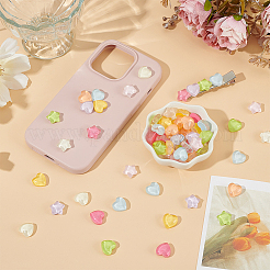 200Pcs 2 Styles Plastic Cabochons&nbsp;KY-AR0001-37