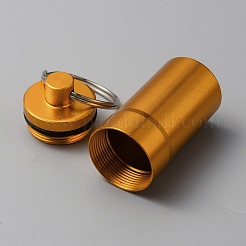 Outdoor Portable Aluminium Alloy Small Pill Case&nbsp;KEYC-WH0029-92F