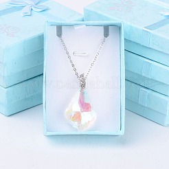 Valentines Day Presents Packages Cardboard Pendant Necklaces Boxes&nbsp;BC052