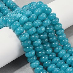 Dyed Natural White Jade Beads Strands&nbsp;G-G107-A08-01