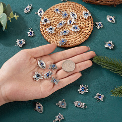 6Pcs Tibetan Style Alloy Pendant&nbsp;PALLOY-TA00004