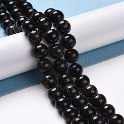 Natural Astrophyllite Beads Strands&nbsp;G-A202-01C