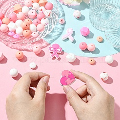 Silicone Focal Beads Set&nbsp;SIL-YW0001-48