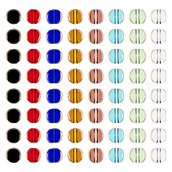 80Pcs 8 Colors Electroplate Glass Beads&nbsp;GLAA-TA0002-64
