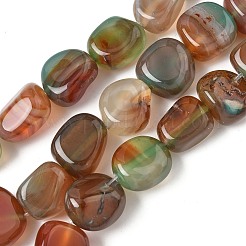 Natural Agate Beads Strands&nbsp;G-H295-D01-15