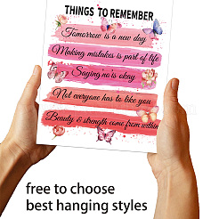 Rectangle with Face Pattern Paper&nbsp;DIY-WH0349-119-003