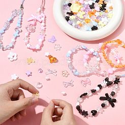 450Pcs 6 Colors Transparent & Opaque Acrylic Beads&nbsp;TACR-FS0001-67
