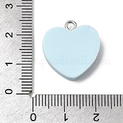 Opaque Resin Pendants&nbsp;RESI-C079-04D