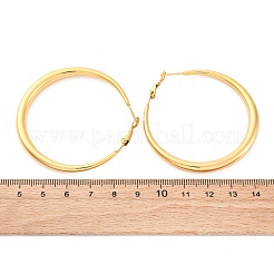304 Stainless Steel Hoop Earrings&nbsp;X-EJEW-Z093-01G-01