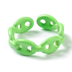 Spray Painted Brass Cuff Rings&nbsp;RJEW-H545-B