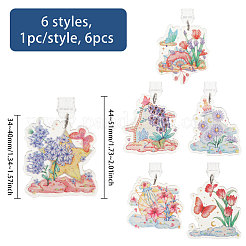 6Pcs PVC Mobile Dustproof Plugs&nbsp;HJEW-GO00247