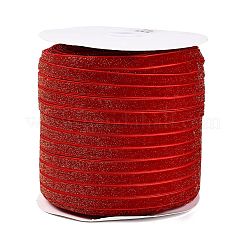 Glitter Sparkle Single Face Velvet Ribbon&nbsp;SRIB-Q023-01B-02