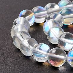 Synthetic Moonstone Beads Strands&nbsp;G-E573-02C-14
