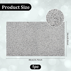 Rectangle Plastic Hotfix Rhinestone&nbsp;DIY-WH0349-339A
